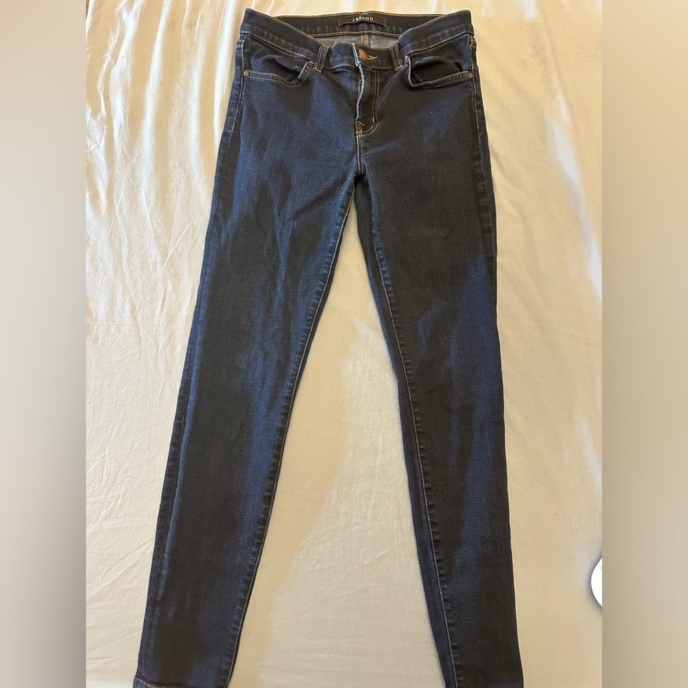 J Brand Women's Dark Gray Skinny Jeans